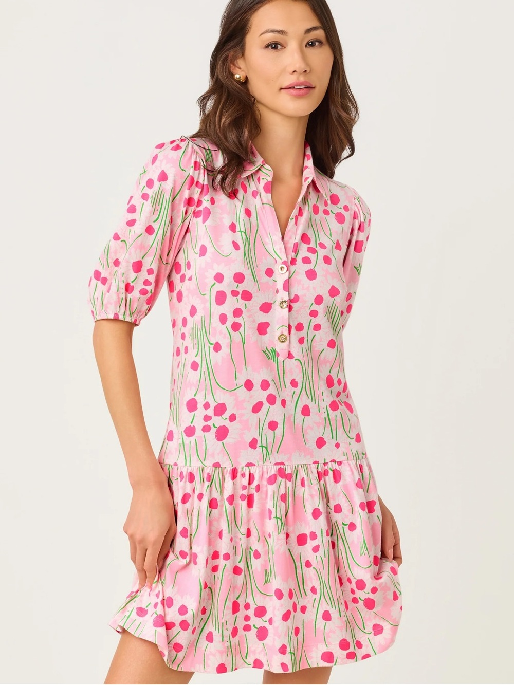 NWT Lilly Pulitzer Bingley Dress - Conch Shell Pink Sunny, Medium